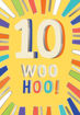 Picture of 10 BIRTHDAY CARD WOO HOO